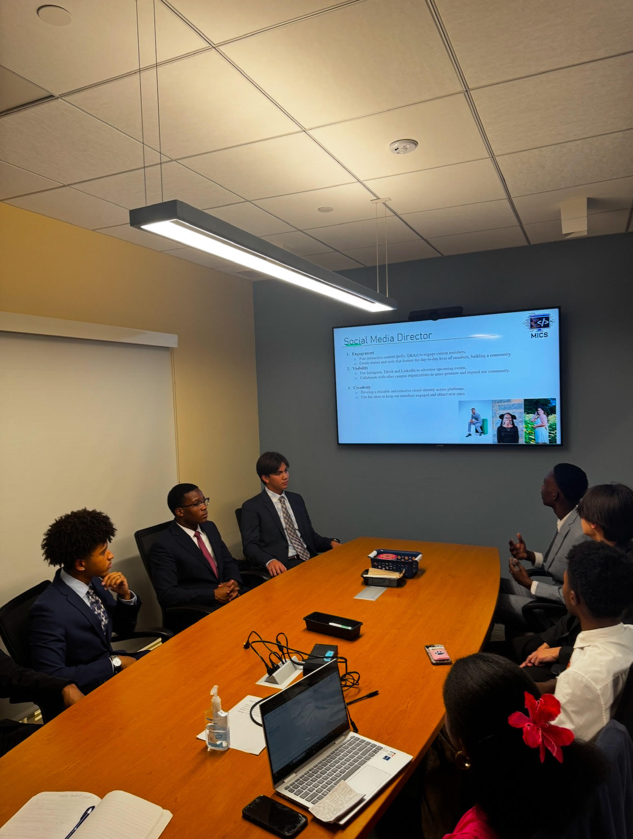 Mics Meeting with Dr. Chita Das